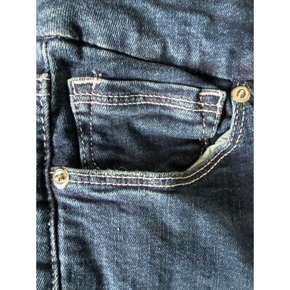 Good American GLC873T Blue260 Good Legs Skinny Cropped Jeans Sz 4/27 Stretch - Picture 8 of 10